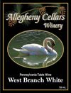 Bottle of West Branch White White Wine