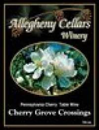 Bottle of Cherry Grove Crossings Fruit Wine