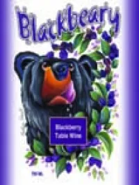 Bottle of Blackbeary Fruit Wine